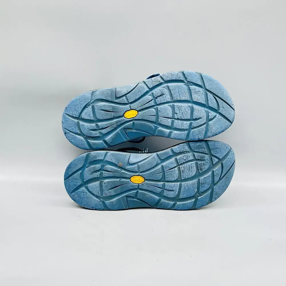 Chaco Sandals Womens 9 Blue Strappy Adjustable Outdoor Hiking Shoes